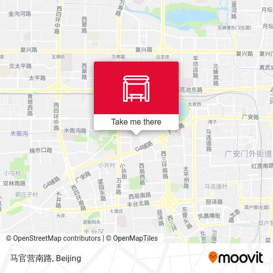 马官营南路 map