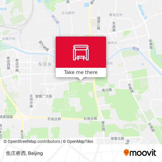 焦庄桥西 map