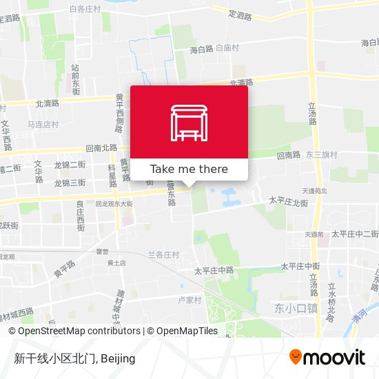 新干线小区北门 map