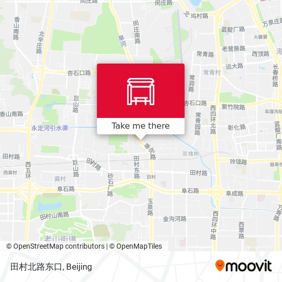 田村北路东口 map