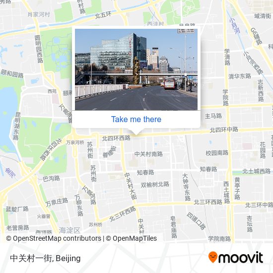 中关村一街 map