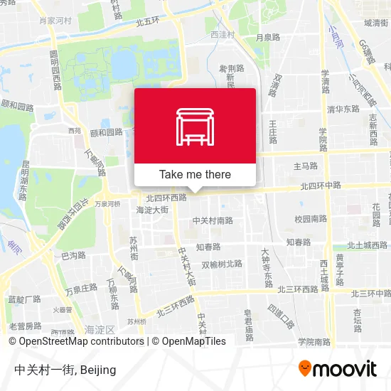 中关村一街 map