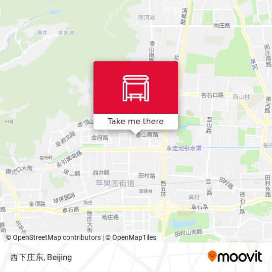 西下庄东 map