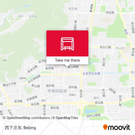 西下庄东 map