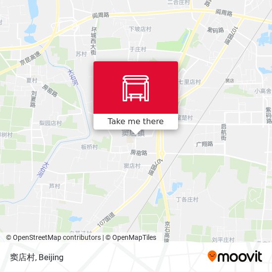 窦店村 map