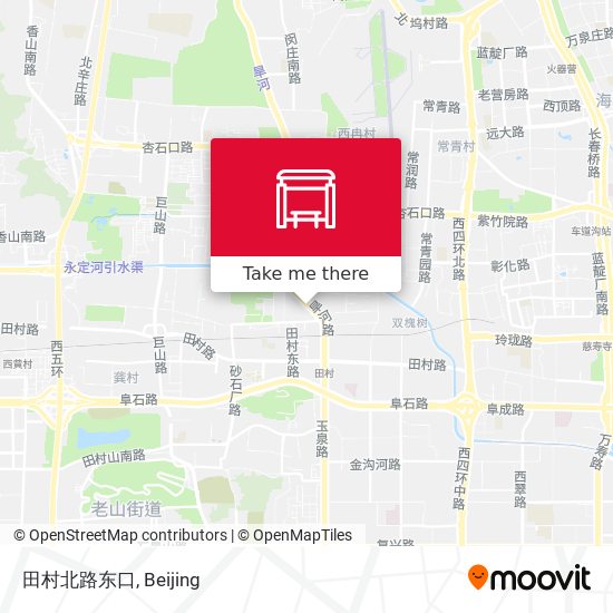 田村北路东口 map