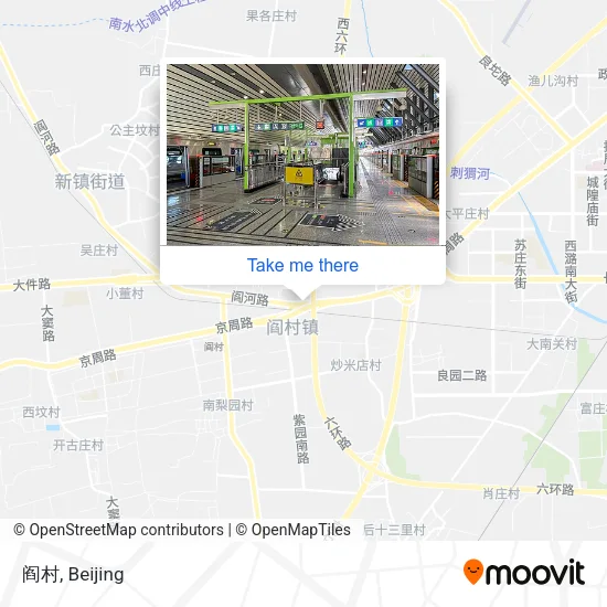 阎村 map