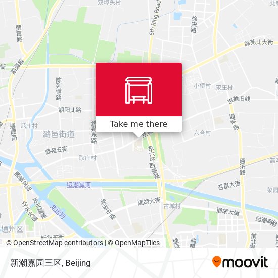 新潮嘉园三区 map