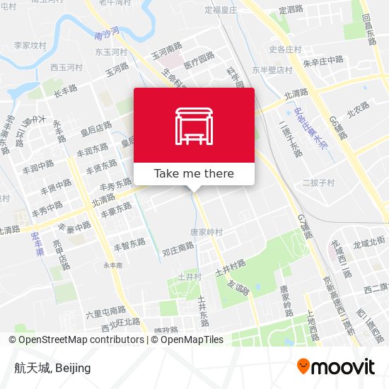 航天城 map