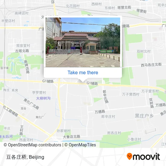 豆各庄桥 map