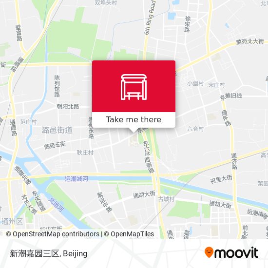 新潮嘉园三区 map