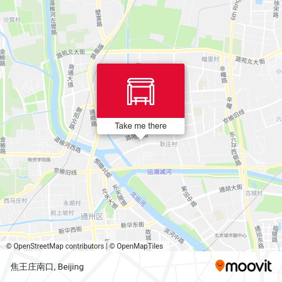 焦王庄南口 map