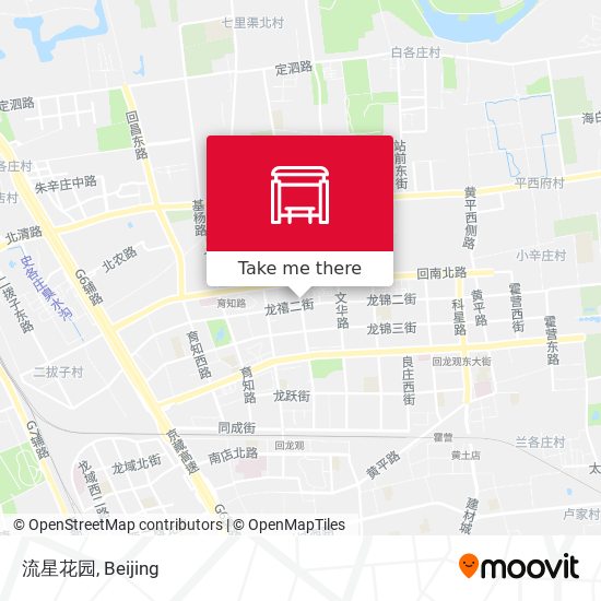流星花园 map