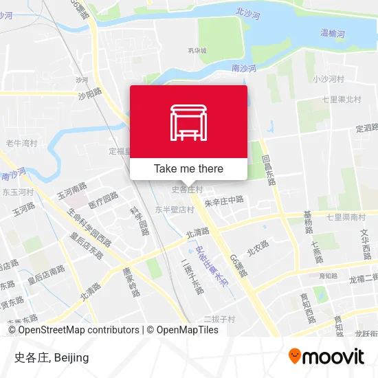 史各庄 map