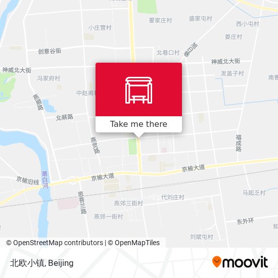 北欧小镇 map