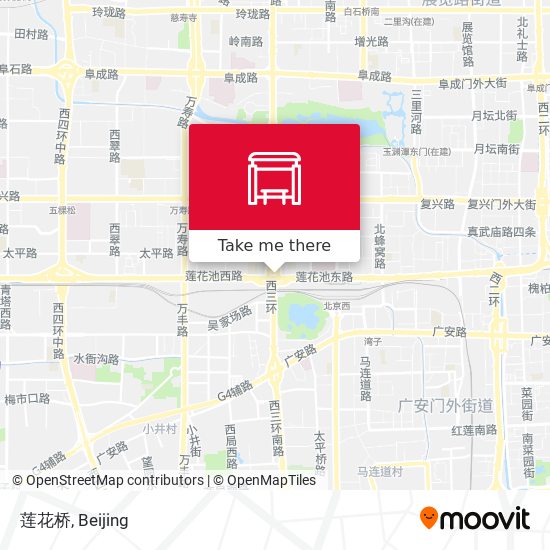 莲花桥 map