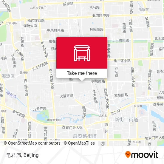 皂君庙 map