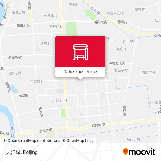 天洋城 map