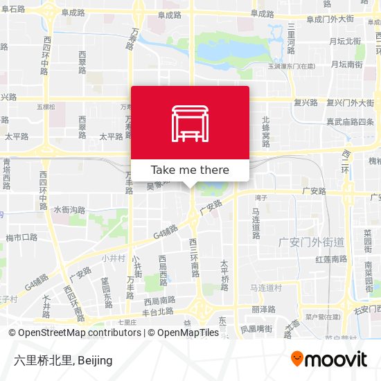 六里桥北里 map