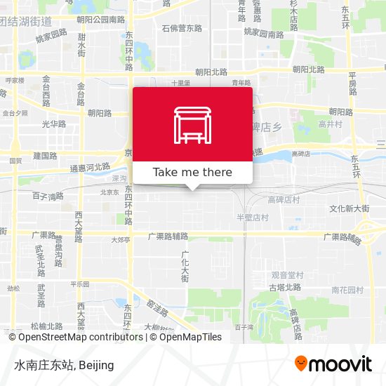 水南庄东站 map