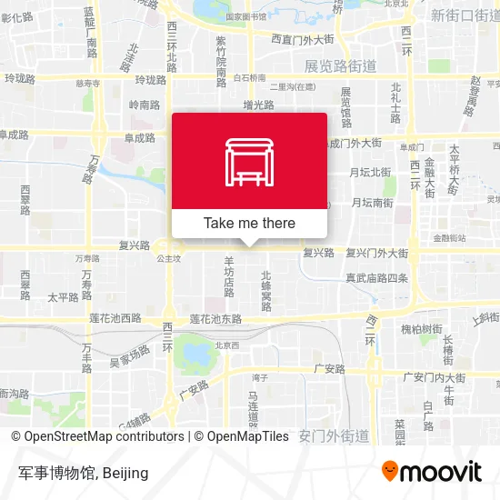 军事博物馆 map