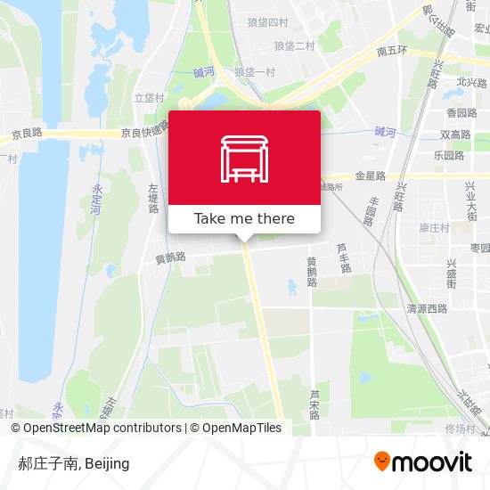 郝庄子南 map