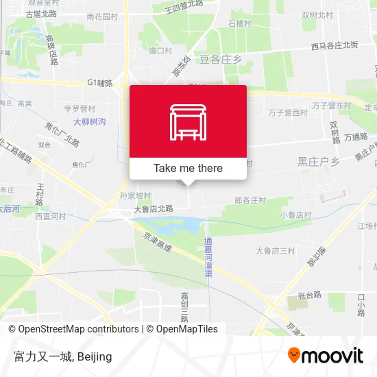 富力又一城 map