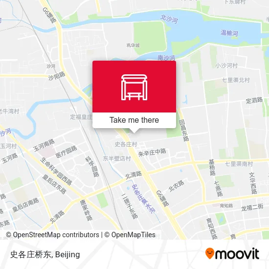 史各庄桥东 map