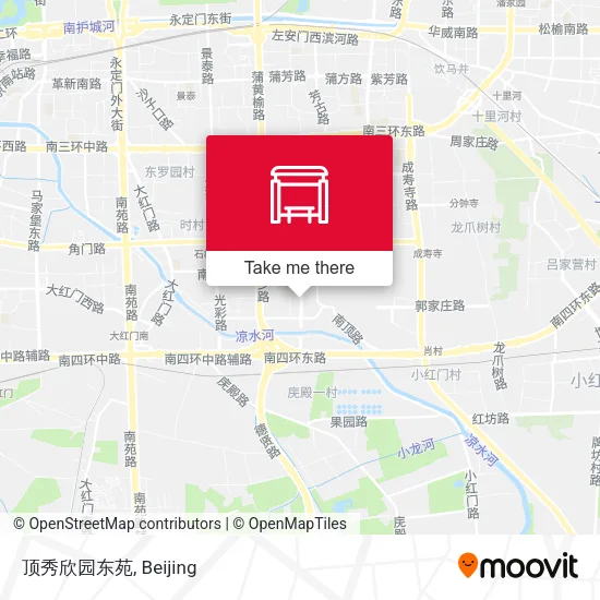 顶秀欣园东苑 map