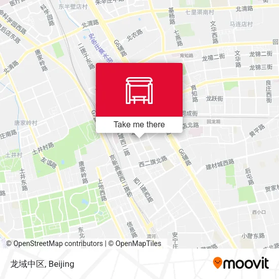 龙域中区 map