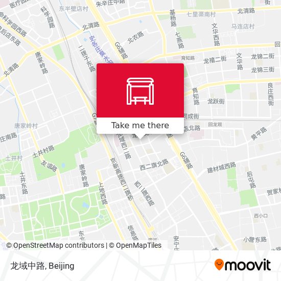 龙域中路 map