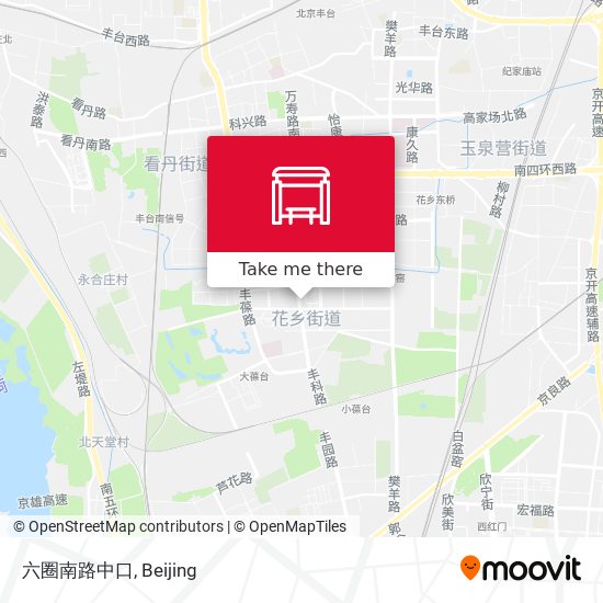 六圈南路中口 map