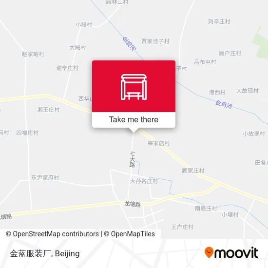 金蓝服装厂 map