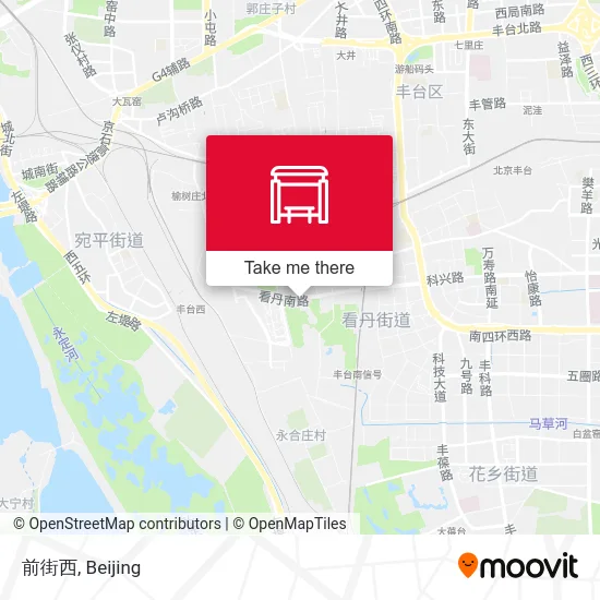 前街西 map