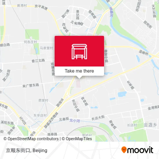 京顺东街口 map