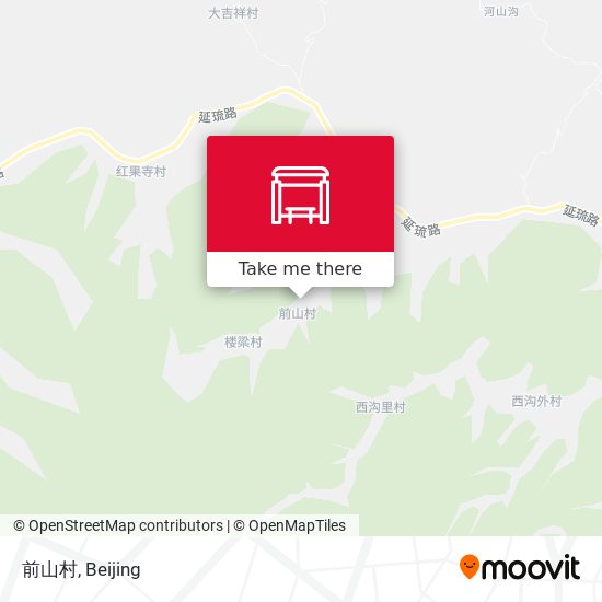 前山村 map