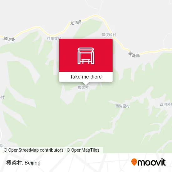 楼梁村 map
