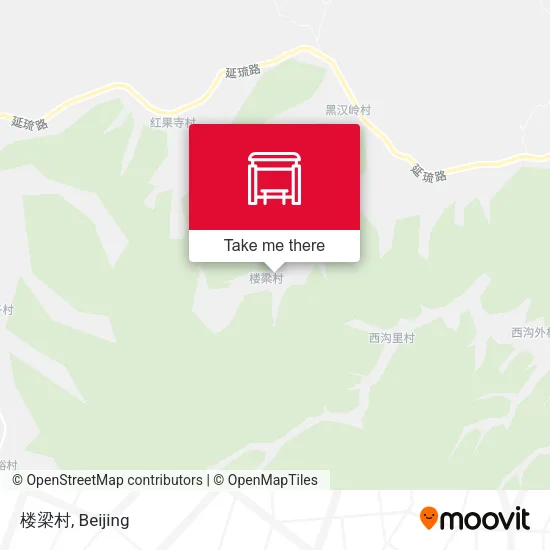 楼梁村 map