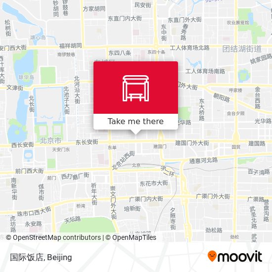 国际饭店 map