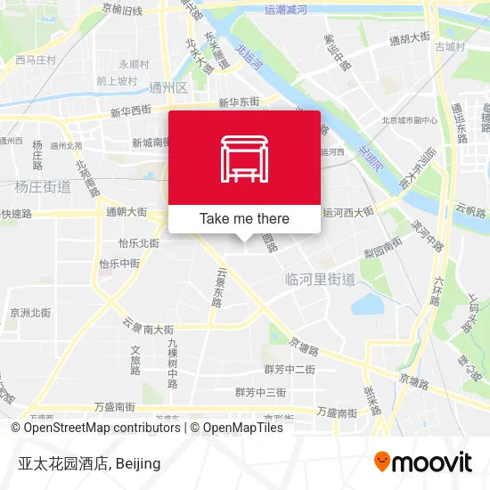 亚太花园酒店 map