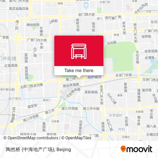 陶然桥 (中海地产广场) map