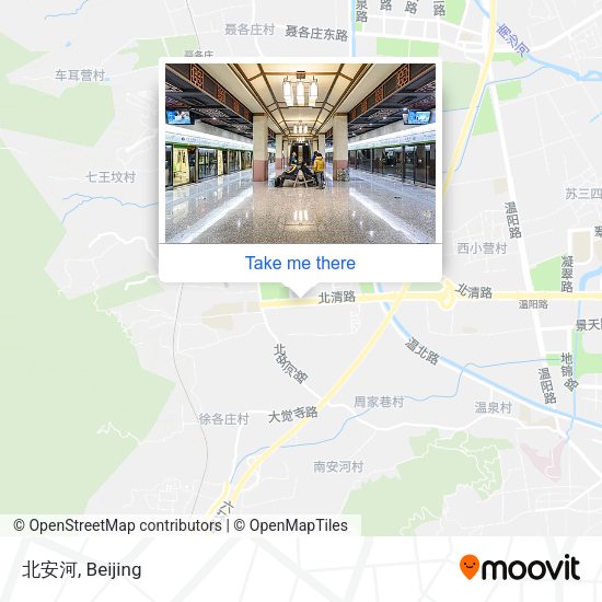 北安河 map