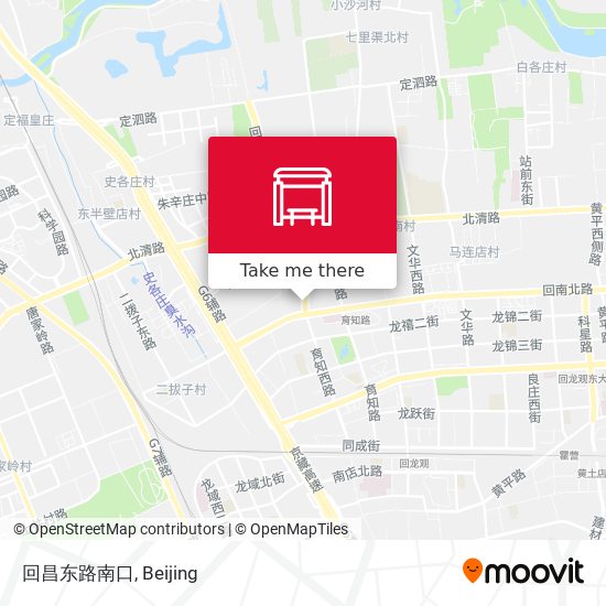 回昌东路南口 map