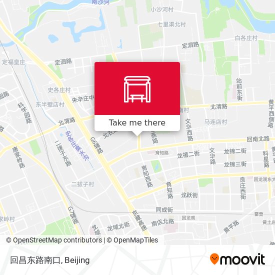 回昌东路南口 map