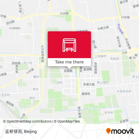 蓝桥驿苑 map