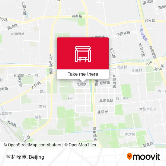 蓝桥驿苑 map
