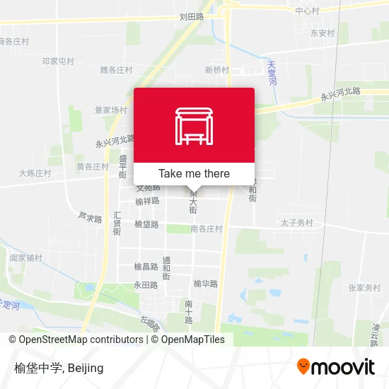 榆垡中学 map