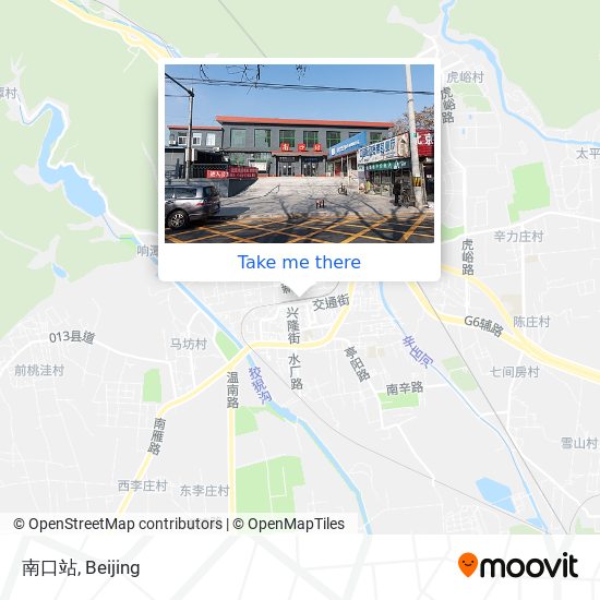 南口站 map