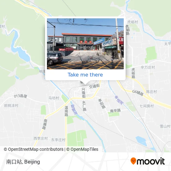 南口站 map