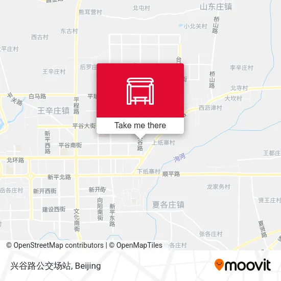 兴谷路公交场站 map